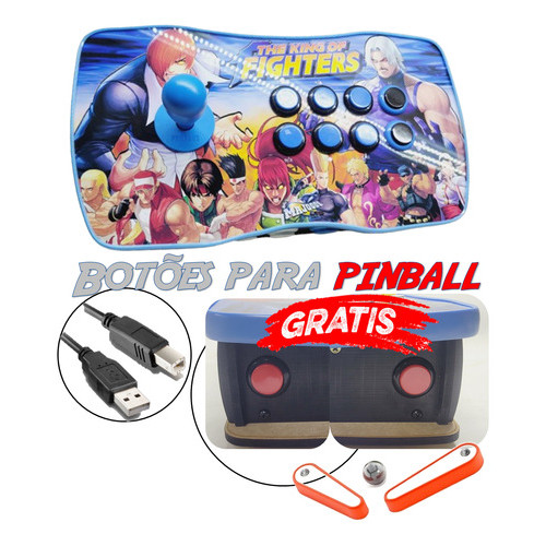 Controle Arcade Majogos Fliperama Para Pc, Ps3 - Image 8