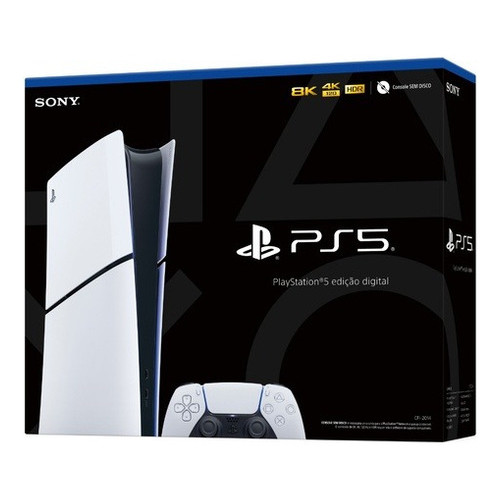 Console PlayStation® 5 Slim Edição Digital 1TB Branco - Image 4